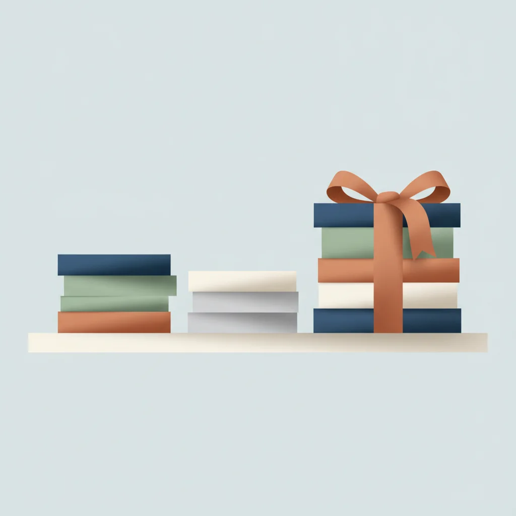 Illustration : trois piles d’annuaires sur une étagère